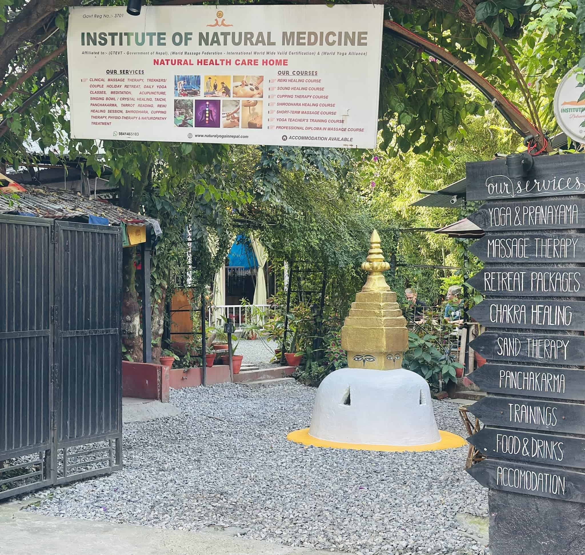 Institute of Natural Medicine - best therapeutic massage service in thamel, kathmandu, nepal